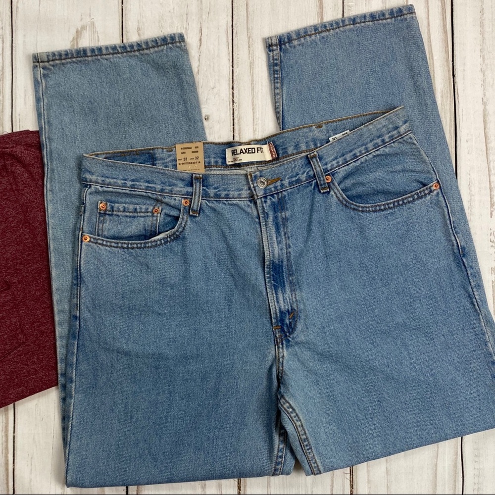 Men’s Levi’s 550 Relaxed Fit Jeans, 38x32 - Picture 5 of 8